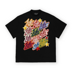 Camiseta 1DA "Patche" Preta frente