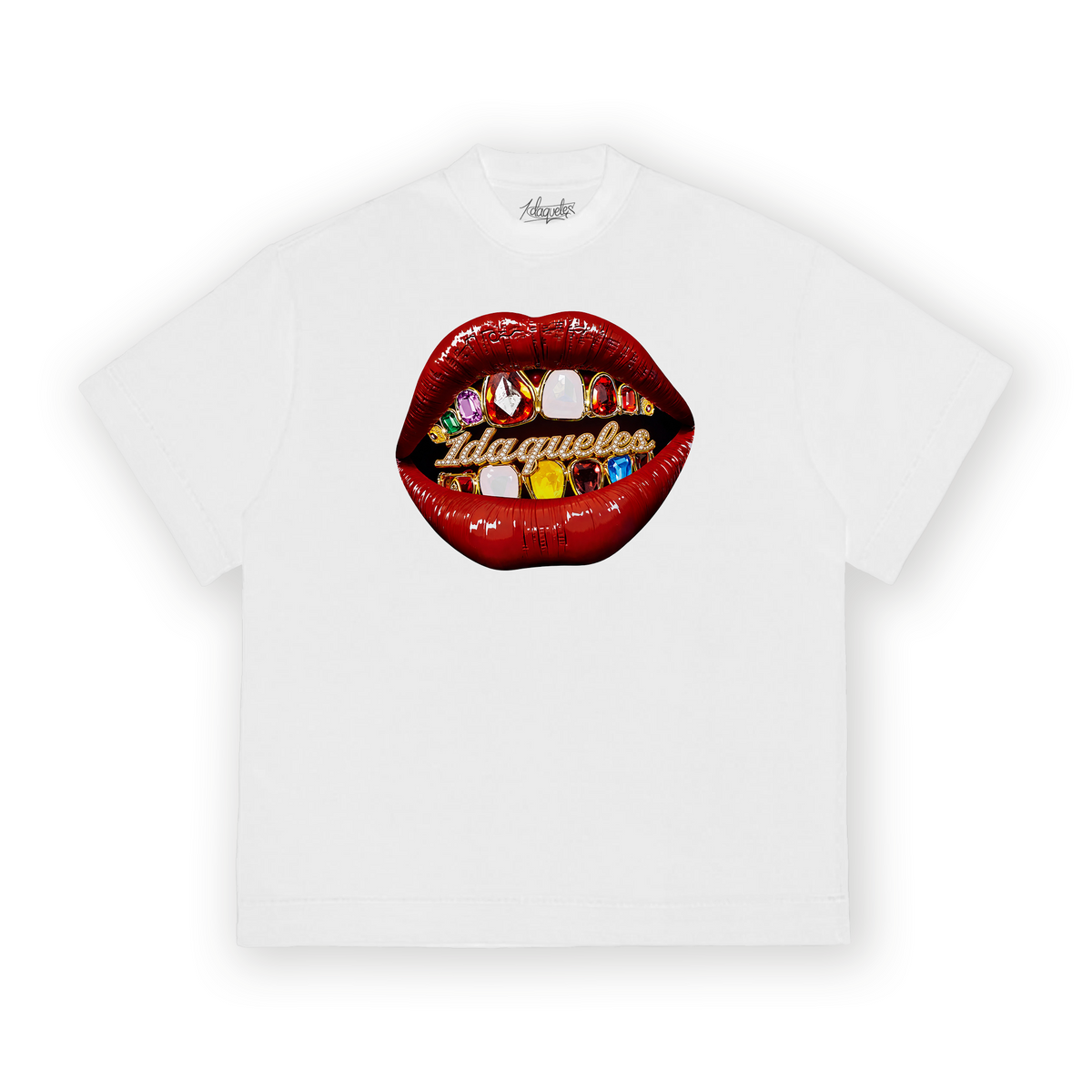 Camiseta 1DA "To Flash a Smile" Branca frente