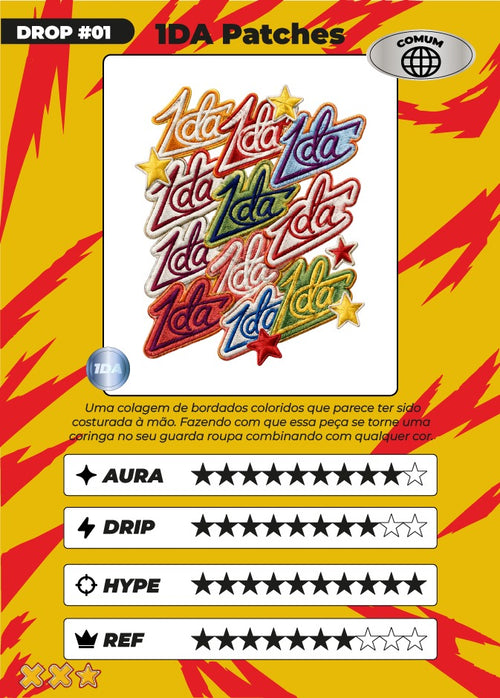 Card 1DA Patches - Drop #01